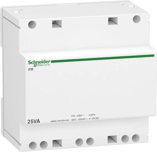 Schneider Electric A9A15219 Klingel-Transformator 12 V, 24 V, 14 V, 48V 25A