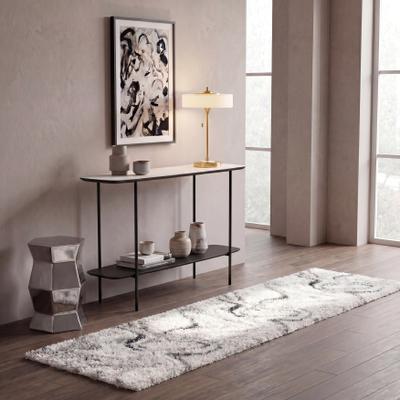 SAFAVIEH Fontana Shag Gisela Modern Abstract 2-inch Thick Rug
