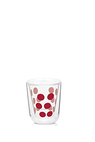 Zak!Designs Dubbelwandig Glas Rood 75ml