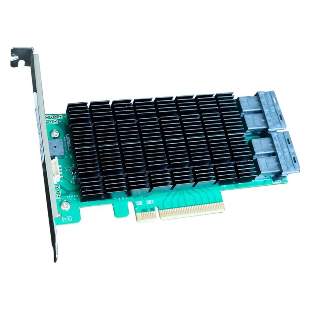 HighPoint Rocket 720L 16x Port to PCIe 3.0 x8 12Gb/s SAS DAS (R720L)