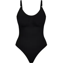 SMILODOX Shapewear String Bodysuit Nysa, Größe S in Schwarz Schwarz