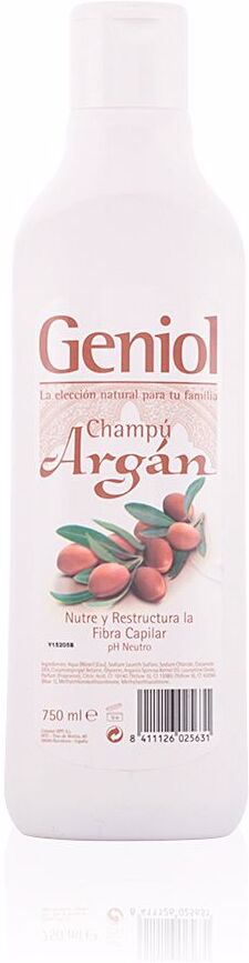 Geniol champú argán 750 ml