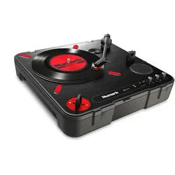 Numark PT01USB SCRATCH, Tragbarer Plattenspieler mit DJ Scratch Switch