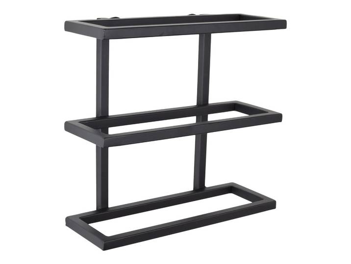 Loft42 Weinregal Pinot Schwarz, Metall, 27x26x11 cm, Weinregale