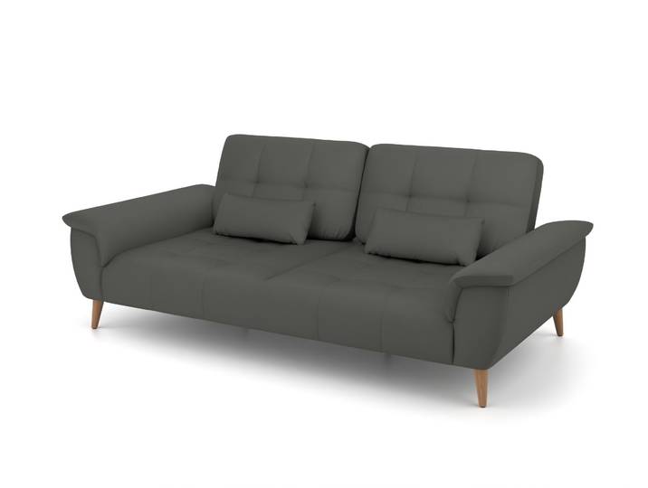 Sofa 787 - Grün (Waldgrün) - Vintage Velours