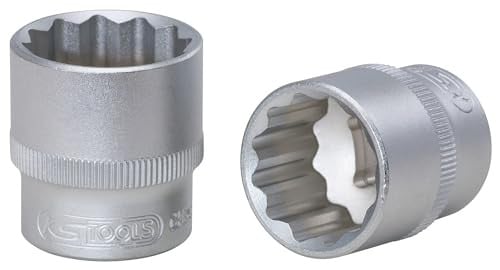 KS Tools 917.3854 3/8" Dopsleutel met twaalfkant, 13/16"
