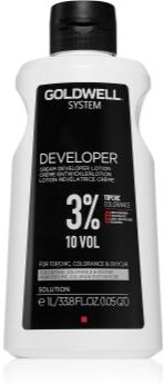 Goldwell System Developer Emulsão ativadora 3% 10 vol. 1000 ml. System Developer