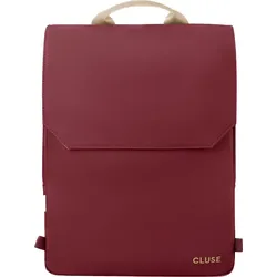 CLUSE - RÉVERSIBLE BACKPACK - red beige, gold