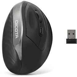 DICOTA drahtlose ergonomische Maus RELAX
