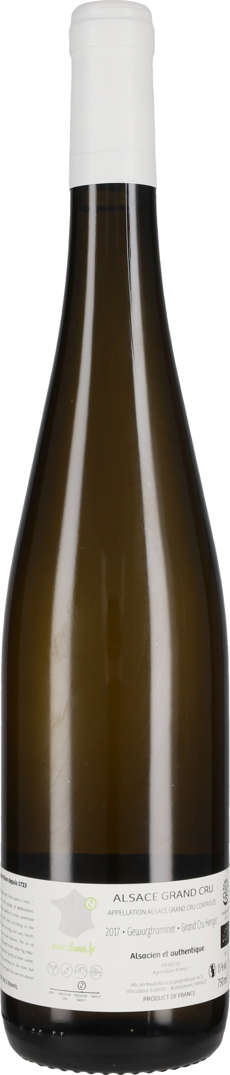 Gewurtztraminer 'Hengst' Vignoble Des 2 Lunes 2017