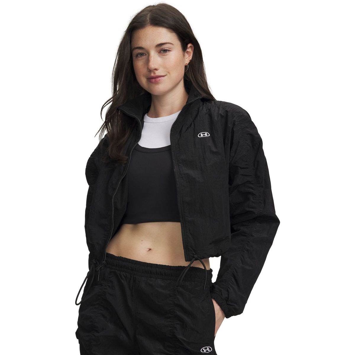Under Armour Rival Woven Top black white (008) L 6013565-008-LG