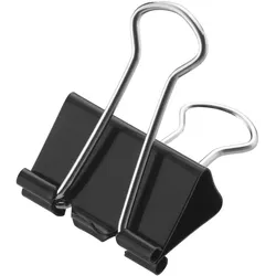 WESTCOTT Foldbackklammern schwarz 2.5 cm
