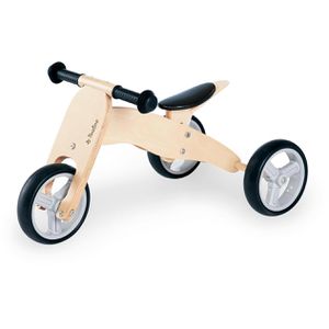 Pinolino Dreirad 239428, Mini-Laufdreirad Charlie, natur, ab 1,5 Jahre