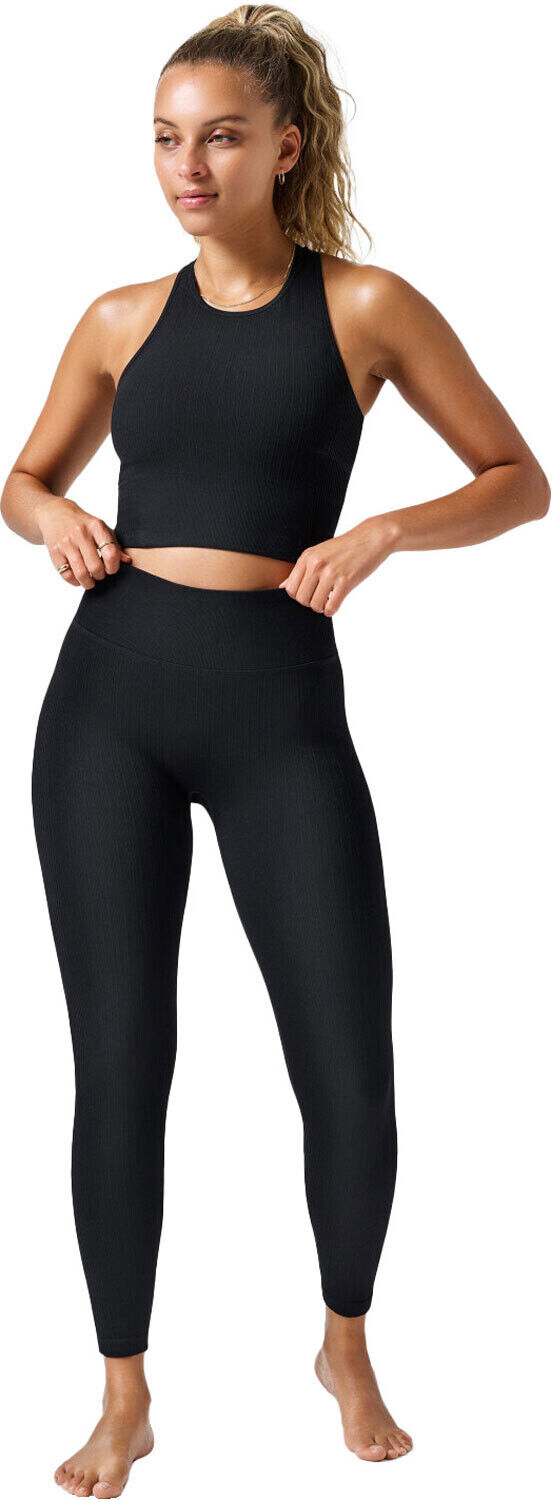 Casall rib seamless Negro (L)