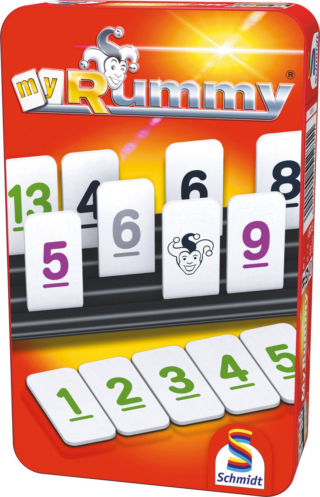 Schmidt MBS My Rummy in Metalldose Geschicklichkeitsspiel 51281