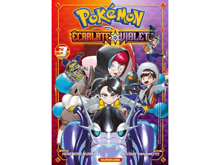 Manga Pokémon Ecarlate et Violet - Tome 3