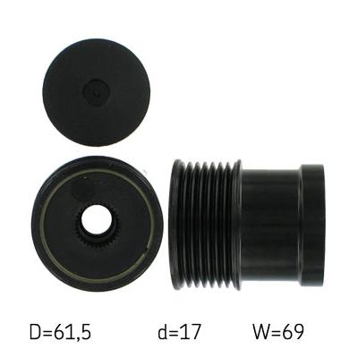 SKF Generatorfreilauf VKM 03405