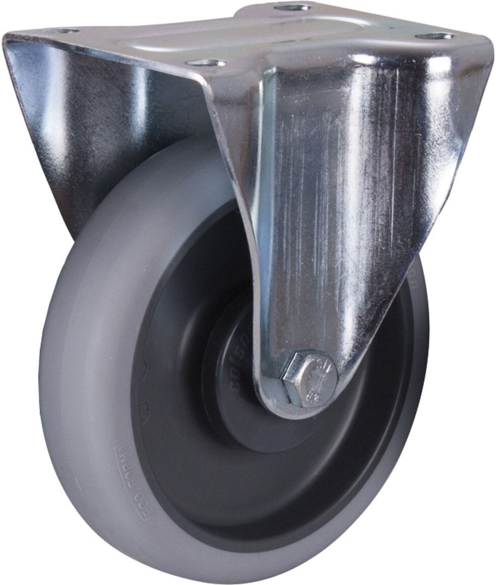 Variofit Bockrolle 160 x 40 mm grau (thermoplastisch) (bpg-160.050)