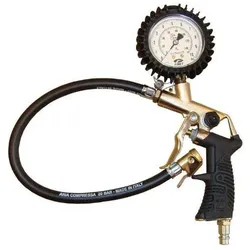 BETA, Druckluftaufsatz, PISTOLET DO POMPOWANIA Z MANOMETREM OPON ZAKRES 0-10 BAR, 25/D-RB 15, SKALA W BAR/PSI