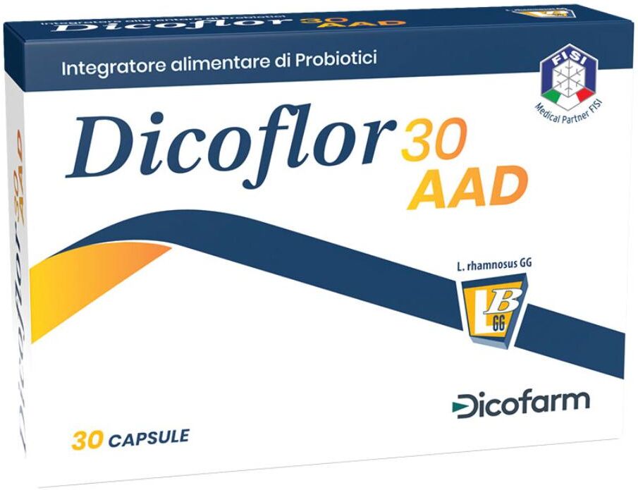 DICOFARM SpA Dicofarm, Dicoflor 30 AAD, 30 Capsule