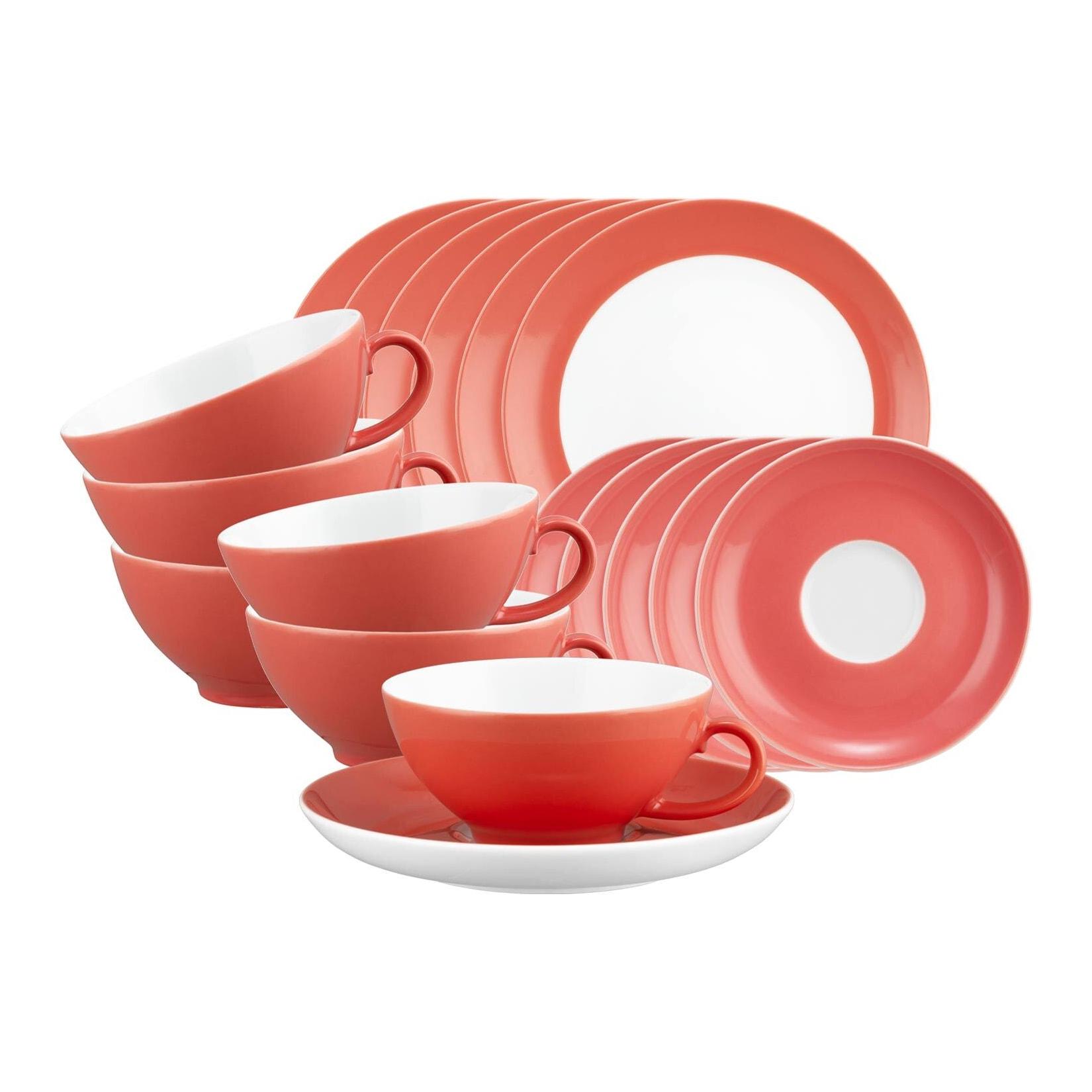 Seltmann Weiden Teeservice Liberty Pure Colors 18-tlg.
