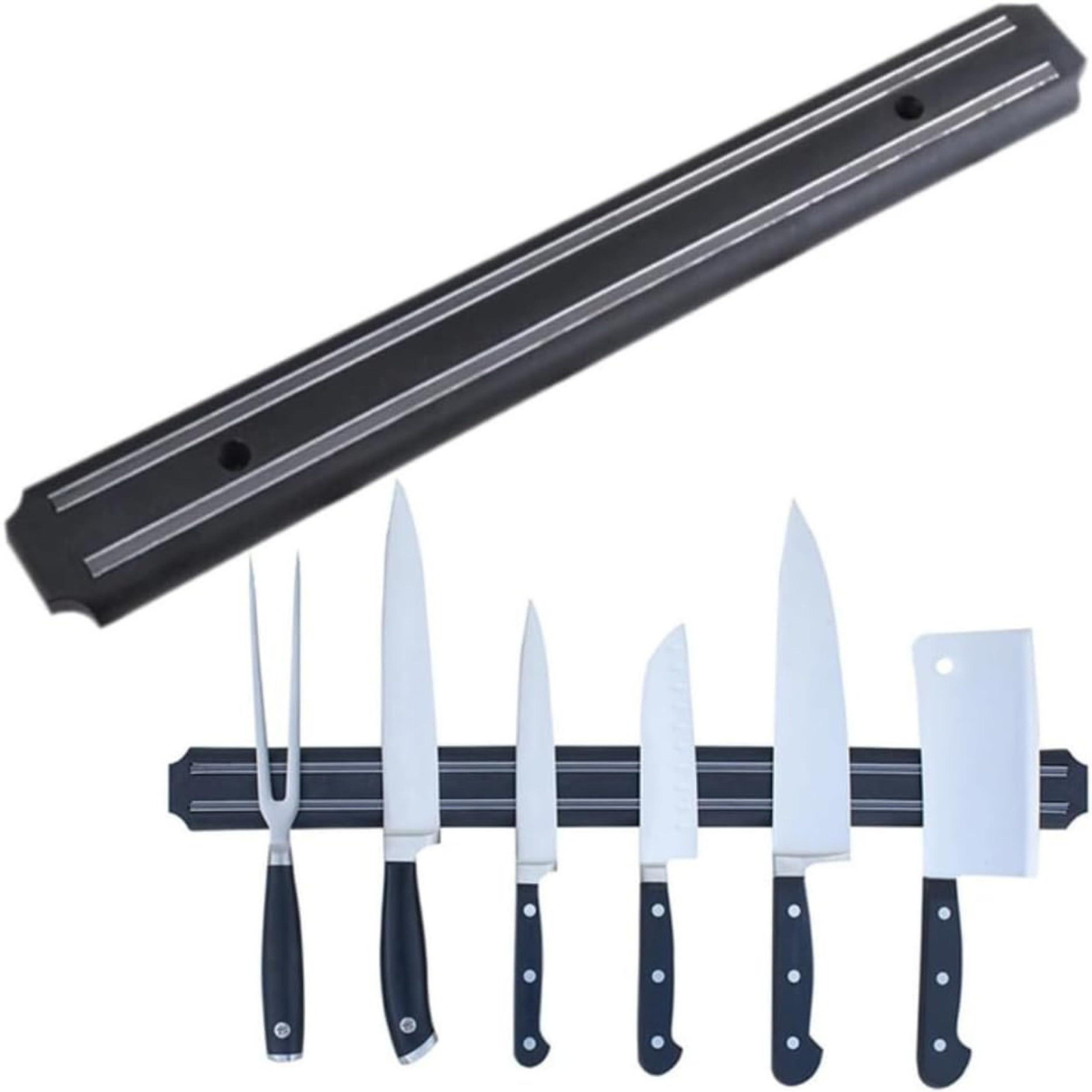PARENCE Magnetische messenhouder van metaal, 33 cm