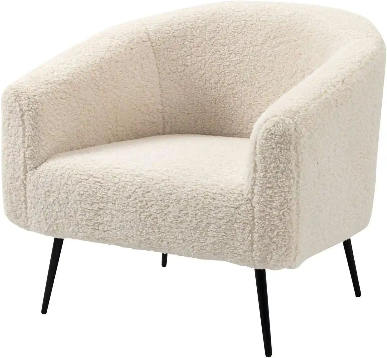 Höffner Sessel  Kiruna ¦ weiß ¦ Maße (cm): B: 75 H: 76