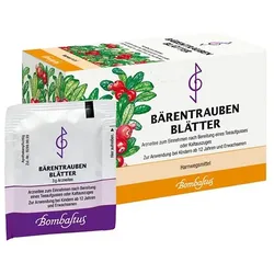 BÄRENTRAUBENBLÄTTER Filterbeutel 20X3 g