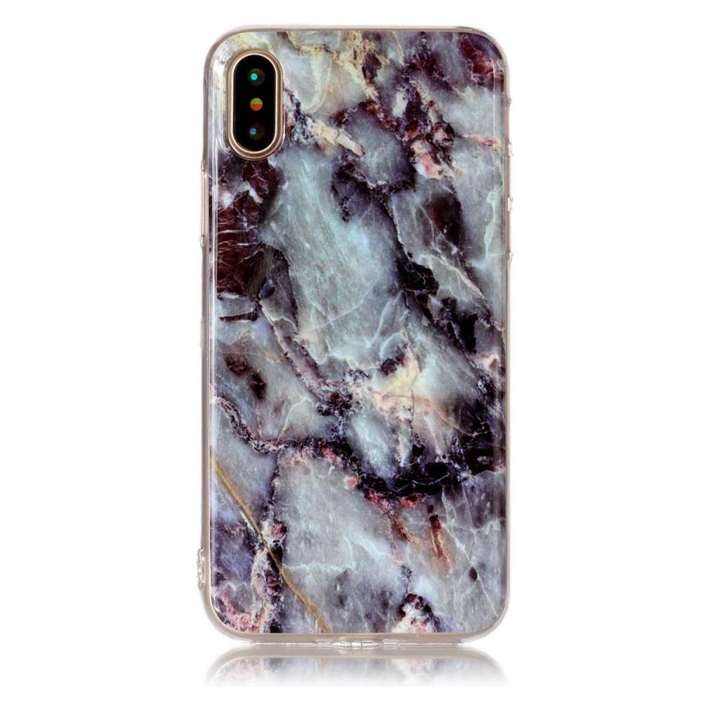 Cover-Discount Silikon Gummi Case Marble (Apple iPhone X, Apple iPhone XS) (101108896K)
