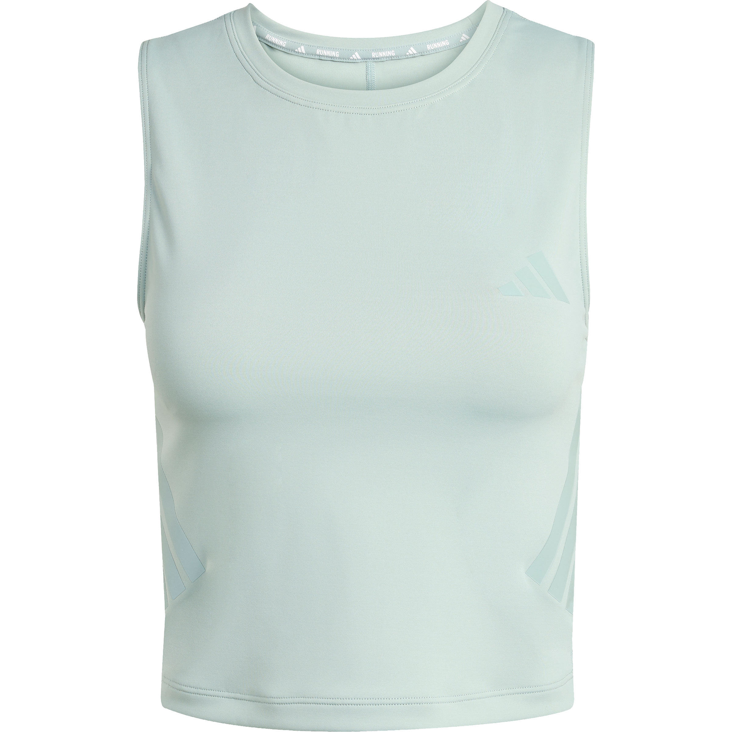 adidas Iconic Running Top Damen Tanktops gruen Größe XS Laufen | Trailrunning | Training & Fitness Elastisch