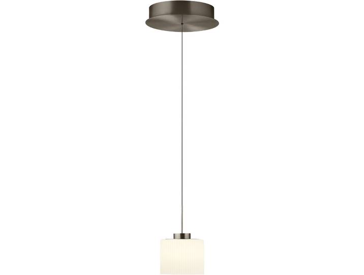 Pendellampe Elli bronze Aluminium/Eisen 700 lm Dimmbar B 26 cm - LED - Lichtfarbe: Warmweiss - LED Energiesparlampen