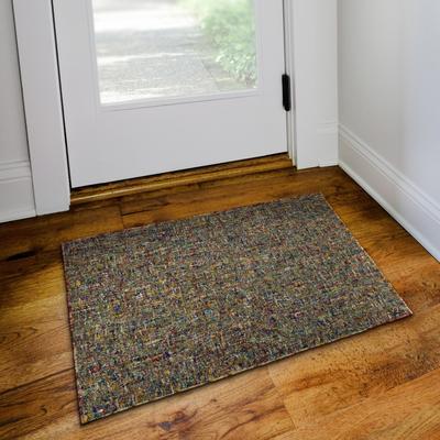Addison Rugs Addison Winslow Active Solid Wool and Viscose Area Rug