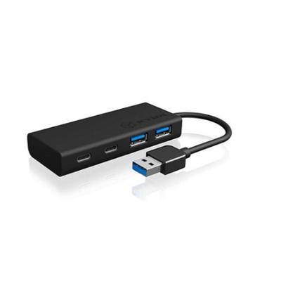 RAIDSONIC ICY BOX USB 3.0 HUB Type-A zu 2x Type-A USB Anschlüssen
