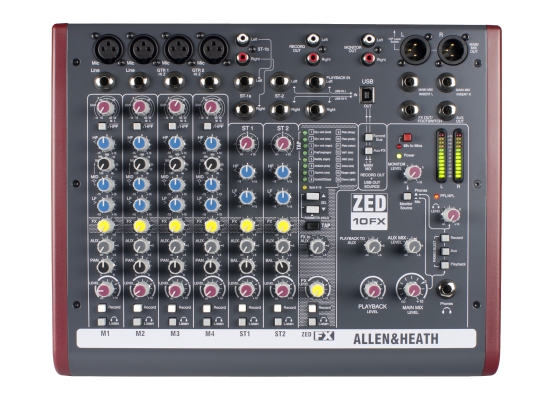 Allen & Heath ZED-10FX Tonmischpult