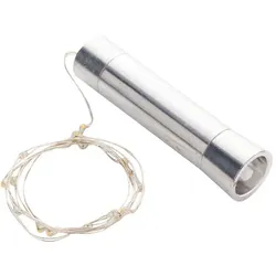 LED-Micro-Lichterkette "Korken" mit Batteriefach, 15 LEDs