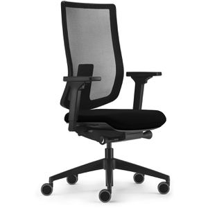 sedus Bürostuhl sedo pro Light 2, ap-896/001, schwarz, Stoff / Netz, belastbar bis 130 kg