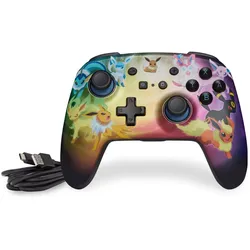 PowerA - Wireless Controller for Nintendo Switch - Hungry Yoshi - Green (Switch, Switch Lite, Switch OLED), Gaming Controller, Mehrfarbig, Grün