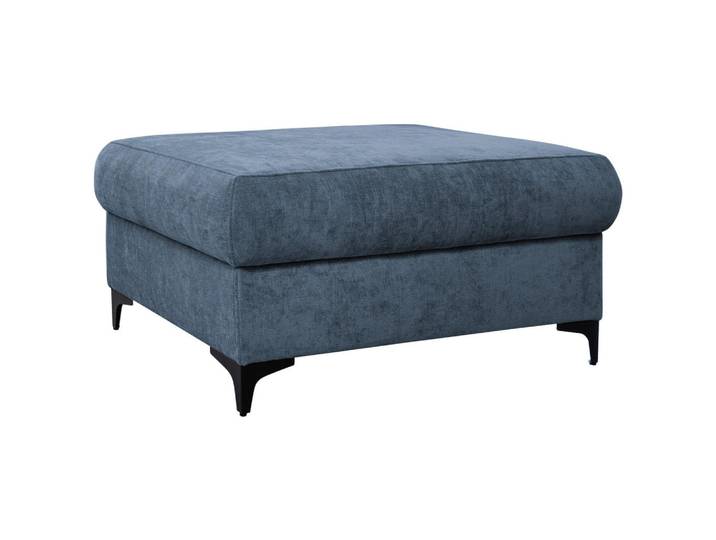 Stylife Hocker, Blau, Metall, rechteckig, 101x49x66 cm, Stoffauswahl, Wohnzimmer, Hocker, Sitzhocker