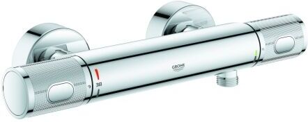 Grohe Grohtherm 1000 Performance Brause-Thermostat 34827000 1/2", Wandmontage, chrom