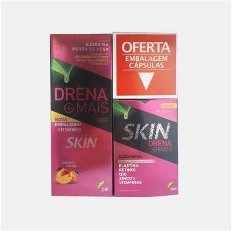 CHI® COFFRET DRENA MAIS SKIN 500ml C/ SKIN CAPS