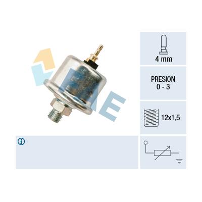 FAE Sensor, Öldruck 14730 für STANDARD AUTOMOBILE Mercedes
