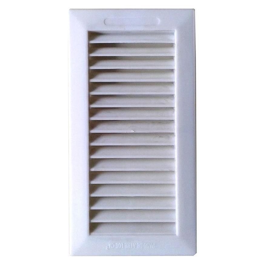 Fepre Vent cover with tab and abs 13.3x26cm frame white colour (g) (49435307)