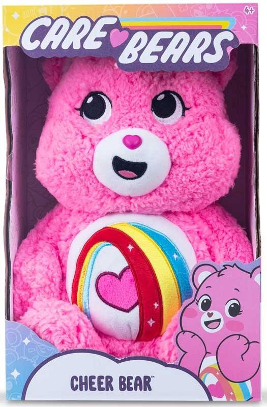 Troetelbeertjes Cozy Cheer Bear knuffelbeer, roze, 35 cm