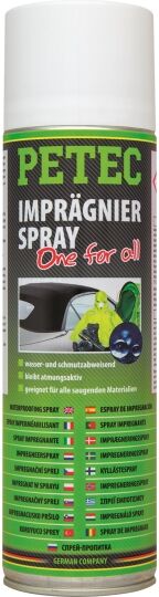 Petec Verdeck-/textilimprägnierung Imprägnierspray (500ml) 72750 0.5l