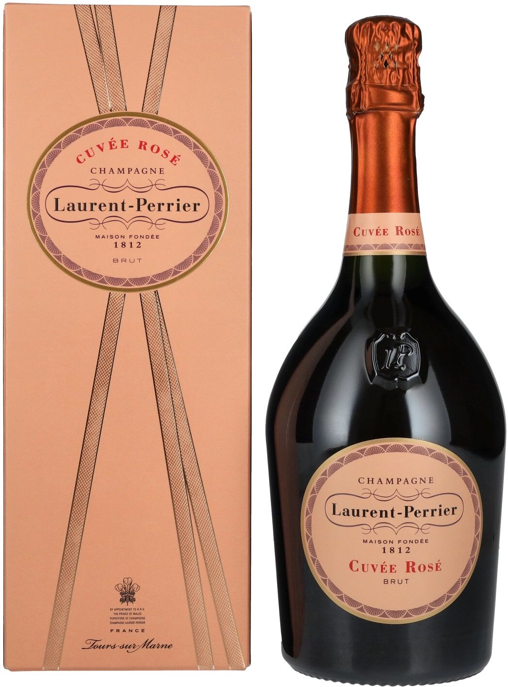 Laurent Perrier Champagne CUVÉE ROSÉ Brut 12% Vol. 0,75l in Geschenkbox