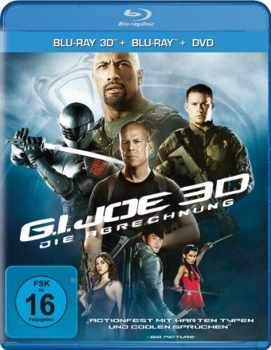 Jon Chu - G.I. Joe: Die Abrechnung (+ Blu-ray + DVD) [Blu-ray 3D] - Preis vom 13.10.2026 11:25:28 h