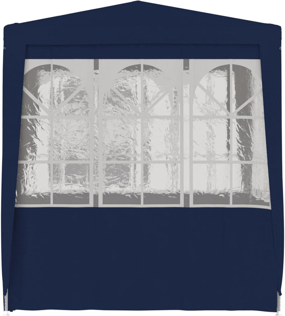 Dakota Fields Benja 2m x 2m Steel Party Tent Blue 2m x 2m