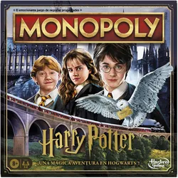 Hasbro Spanisches Harry-Potter-Monopoly-Brettspiel (Spanisch, 2 - 6 Spieler)