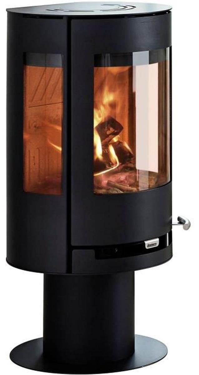 Aduro Kaminofen | Aduro 9.3 mit Sockel und 3 Scheiben | 6 kW