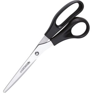 Westcott Büroschere BUERO, E-31182, 20 cm, Linkshänder, Universalschere, Edelstahl, schwarz